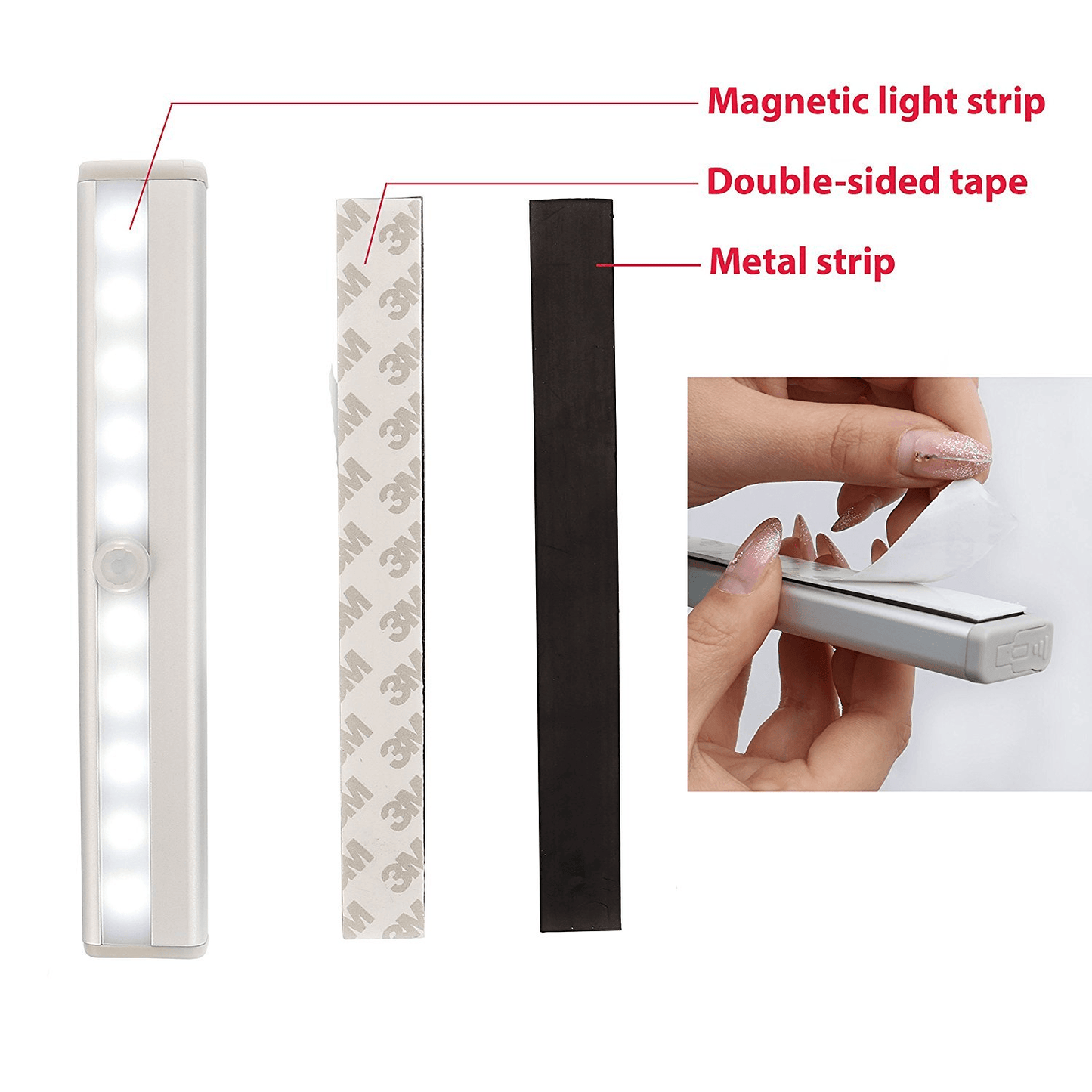 Avelena | LED Schrankleuchten mit Bewegungsmelder