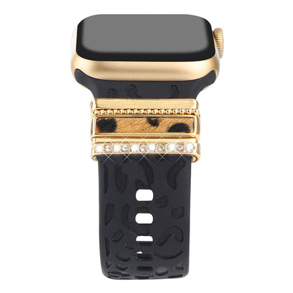 Avelena | Apple Watch Band mit Metallbesatz