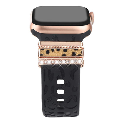 Avelena | Apple Watch Band mit Metallbesatz