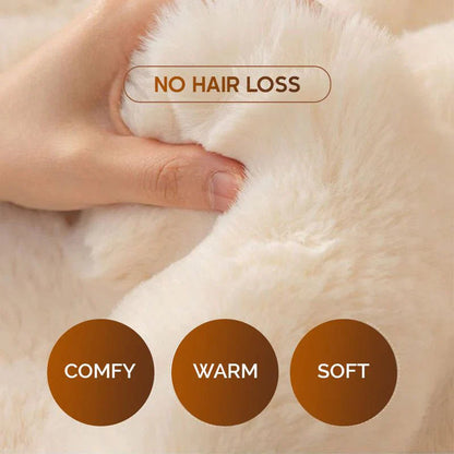 Avelena | dicker Kaninchenplüsch Sofaüberzug