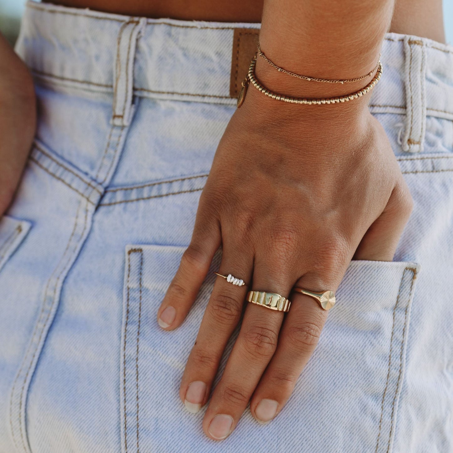 Avelena | Nova Perlenarmband für Einen Raffinierten Look