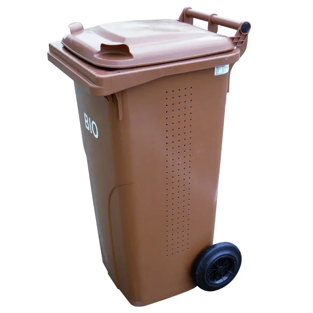 Avelena | Behälter Eimer für Abfall und Müll Atesty Europlast Österreich Braun 240L Bio.