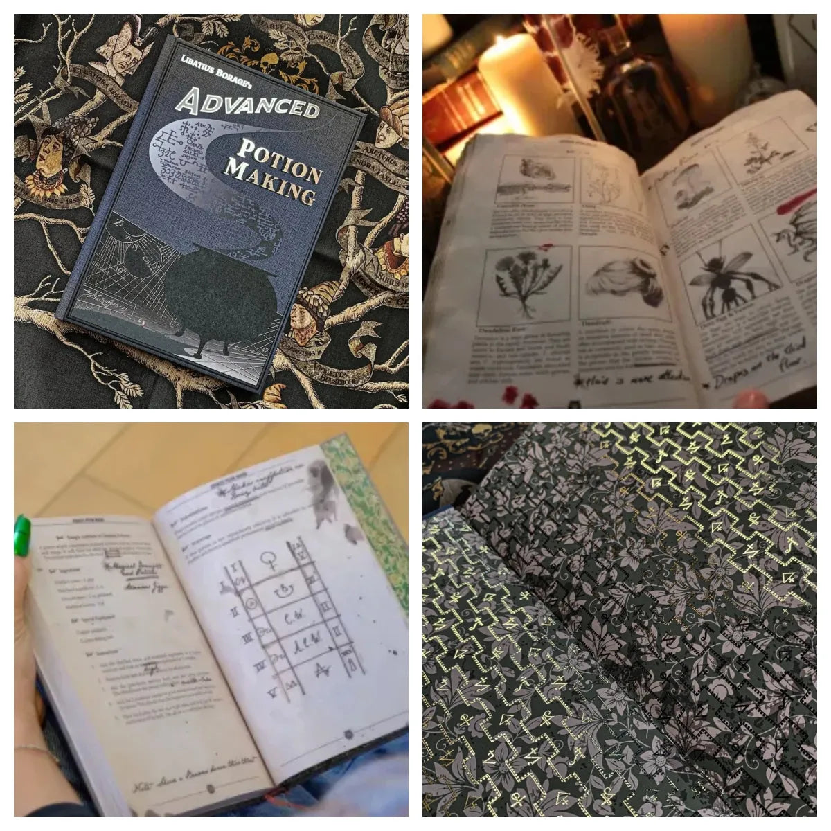 Avelena | Hogwarts Handbuch Notizbuch Grimoire