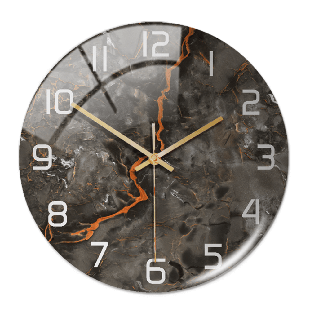 Avelena | Elegante Wanduhr mit Marmor-Optik 30cm