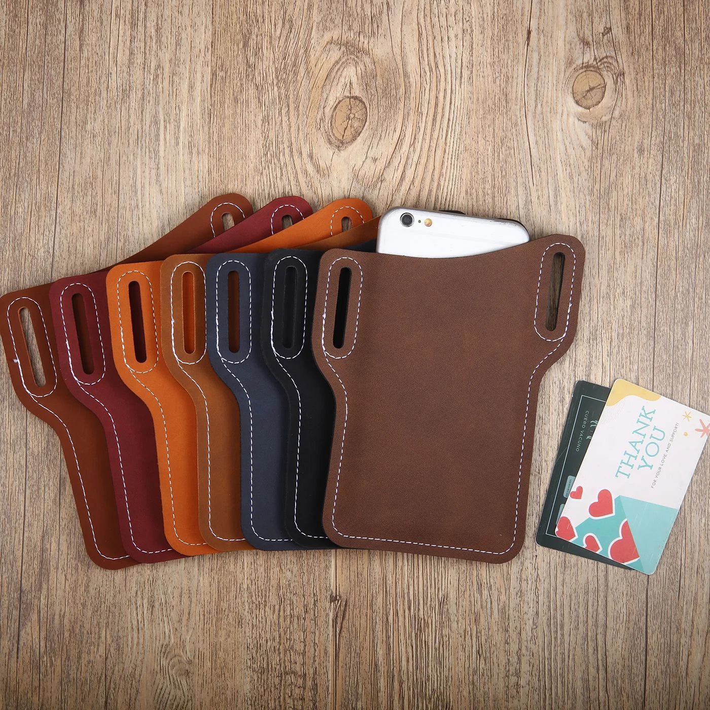Avelena | Retro Kurze Handy-Gürteltasche