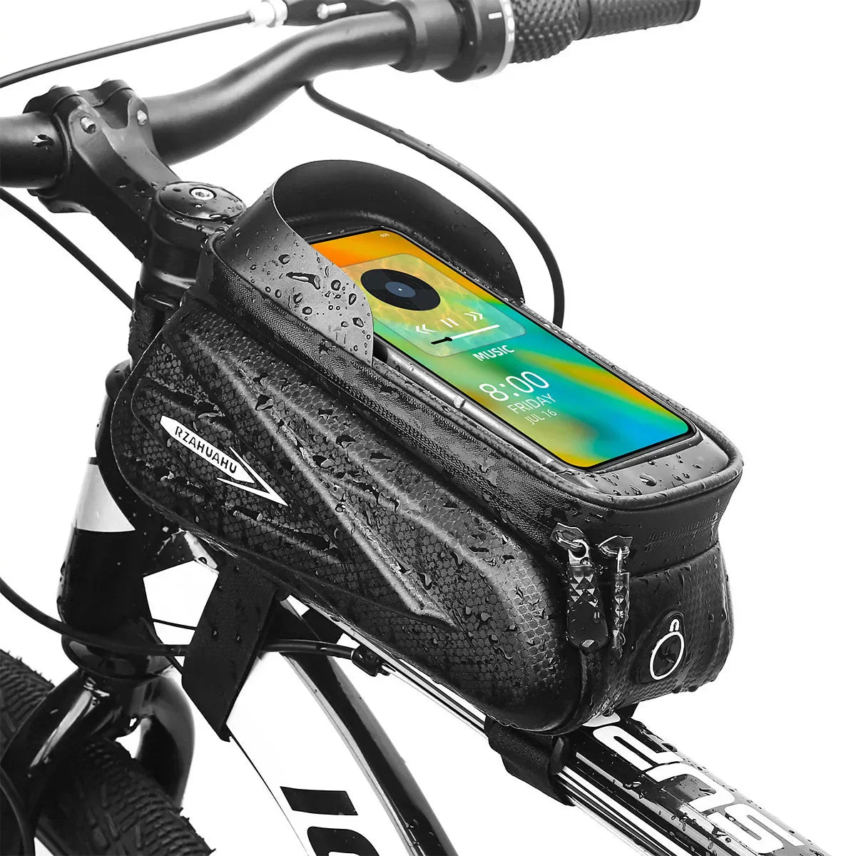 Avelena | BikeGear PRO – Wasserdichte Fahrradtasche mit Touchscreen & Kopfhörerausgang