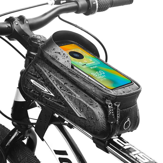 Avelena | BikeGear PRO – Wasserdichte Fahrradtasche mit Touchscreen & Kopfhörerausgang