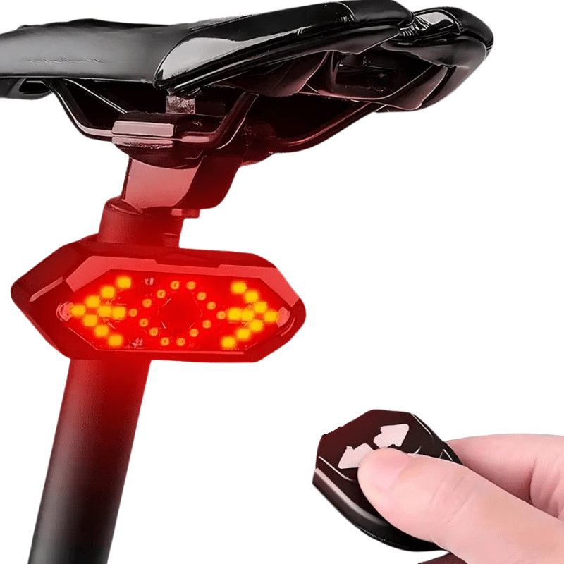 Avelena | BikeGuard Light – Wiederaufladbares Fahrrad-Rücklicht mit Fernbedienung & 32 LEDs für maximale Sicherheit