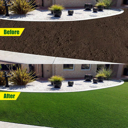 Avelena | Biologisch abbaubare Netzrasensaatmatte | All-in-One-Wachstumssystem für schnelle Keimung in Sonne, Schatten und Nähten