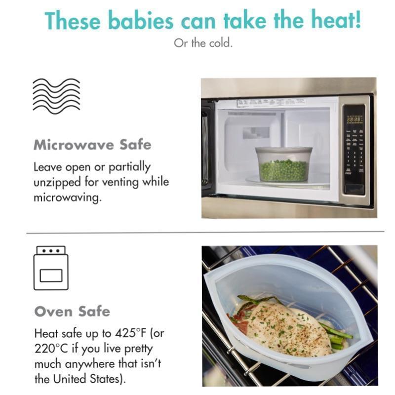 Avelena | Food & Liquid Silicone Standing Zipper