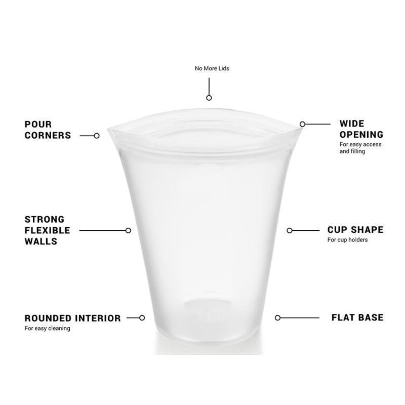 Avelena | Food & Liquid Silicone Standing Zipper