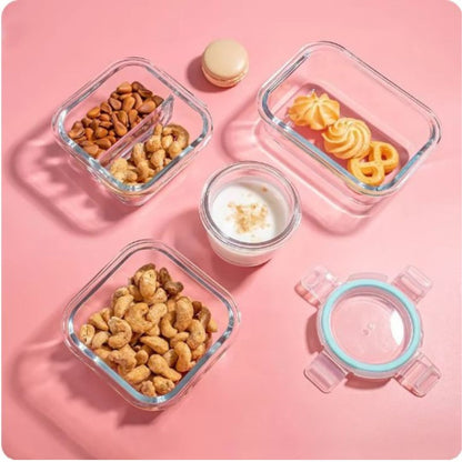 Avelena | Borosilikatglas Lunchbox - GlassGuard Bento
