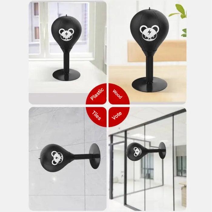 Avelena | Boxball mit starkem Saugnapf - PowerStrike