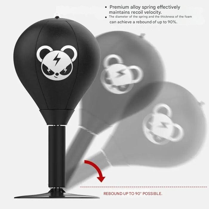 Avelena | Boxball mit starkem Saugnapf - PowerStrike