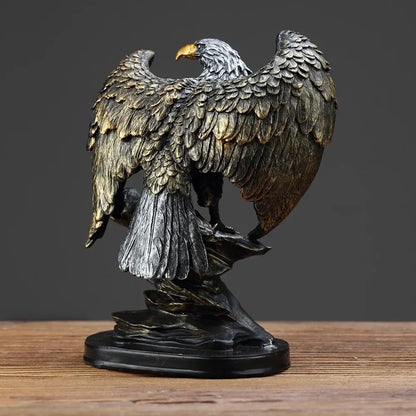 Avelena | Dekorative Bronze-Adler Skulptur – Aquila