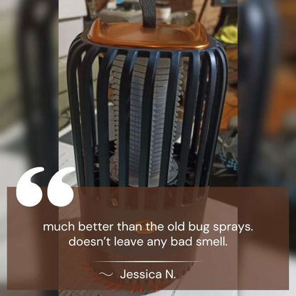 Avelena | BuzzFree Mückenabwehrlampe | Chemiefrei, USB Wiederaufladbar & Ideal für Zuhause, Reisen & Outdoor Verwendung