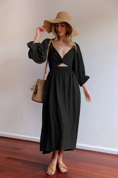 Avelena | Stylisches Laternenkleid