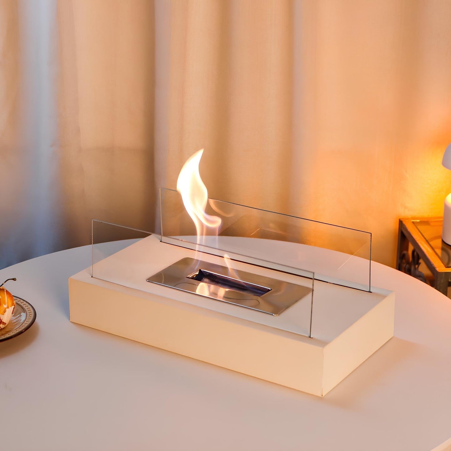 Avelena | Luxus Tischfeuerstelle für Innen & Außen