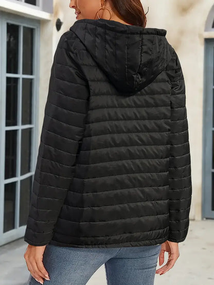 Avelena | Damen Bomberjacke Kapuze
