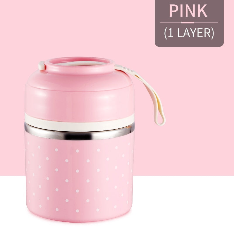 Avelena | Leckagesichere Edelstahl Thermo-Lunchboxen