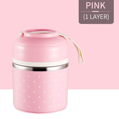 Avelena | Leckagesichere Edelstahl Thermo-Lunchboxen
