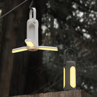 Avelena | Tragbare wiederaufladbare Campinglampe | 180 Stunden Batterielaufzeit, SOS-Funktion und leichtes Design für Outdoor-Abenteuer