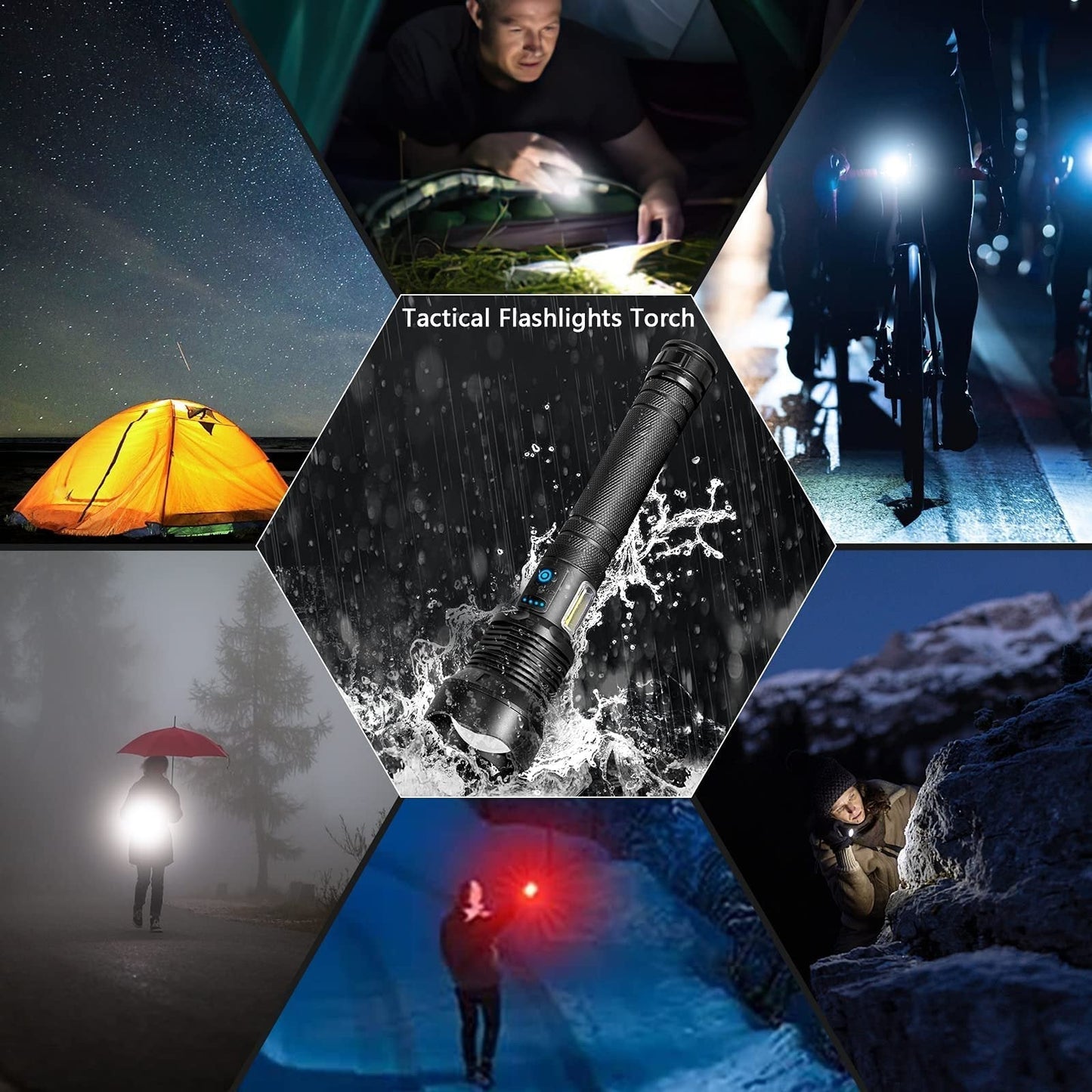 Avelena | Taktische Taschenlampe Lumentact
