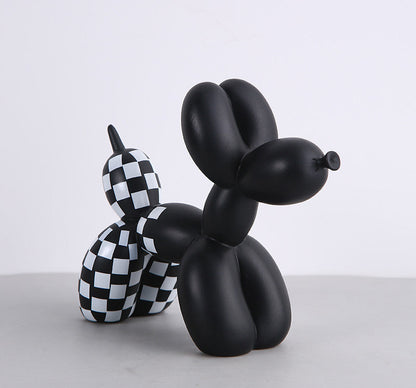 Avelena | Schwarzer und weißer Ballonhund