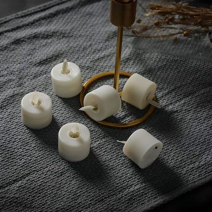 Avelena | Elektronische Kerze mit beweglicher Flamme | Dochtlose LED-Kerze