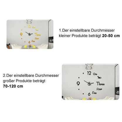 Avelena | DIY Dekorative Wanduhr