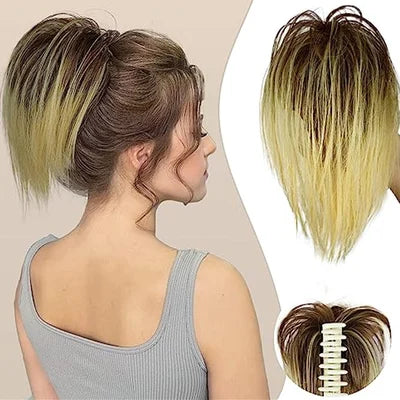 Avelena | Messy Ponytail Clip Verlängert Das Haar