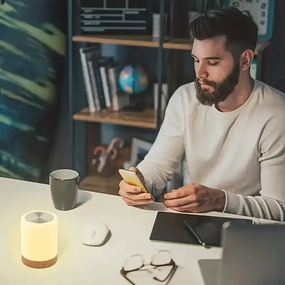 Avelena | Dimmbares LED Nachtlicht mit Modernem Design und Farbwechsel