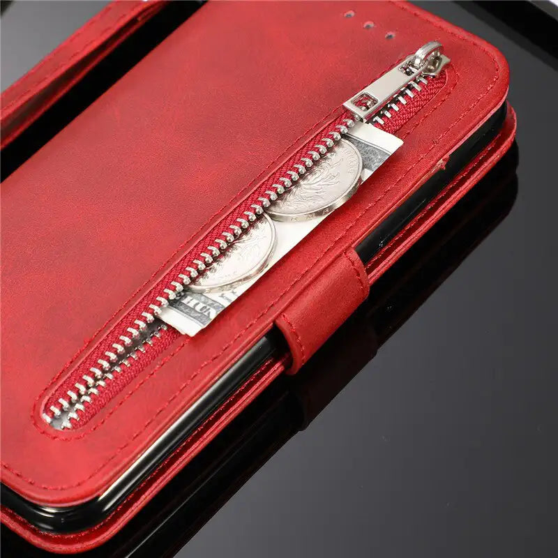 Avelena | Leder Tasche für Samsung Galaxy