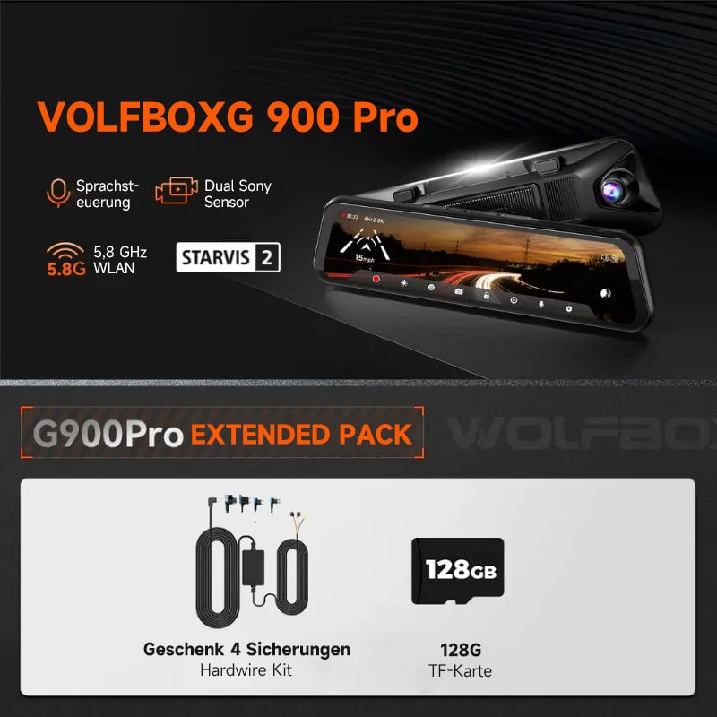 Avelena | 10-Zoll-HD-Multifunktions-Autorekorder mit Touchscreen