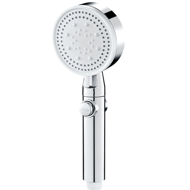 Avelena | Kopf Wasser sparen Schwarz 5 Modus einstellbar Hochdruck Avelena | Ein-Knopf-Stop Wasser Massage Eco Avelena | Badezimmer Zubehör