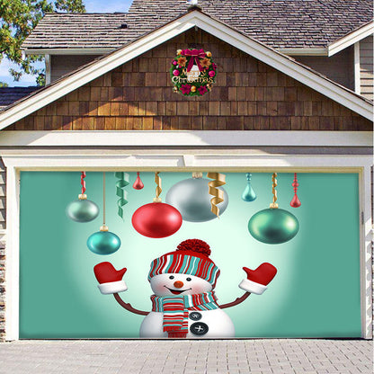 Avelena | Weihnachtsautos Türbanner Ornament