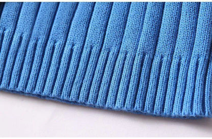 Avelena | Rollkragenpullover Mann Uni & Gestreift
