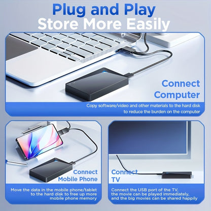 Avelena | DataVault | Tragbare USB-Festplatte zur sicheren Speicherung