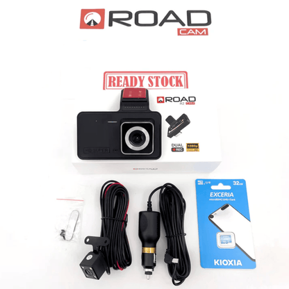 Avelena | 📹 Dashcam mit zwei Linsen, 1080P HD und Nachtsicht - 170° Weitwinkel