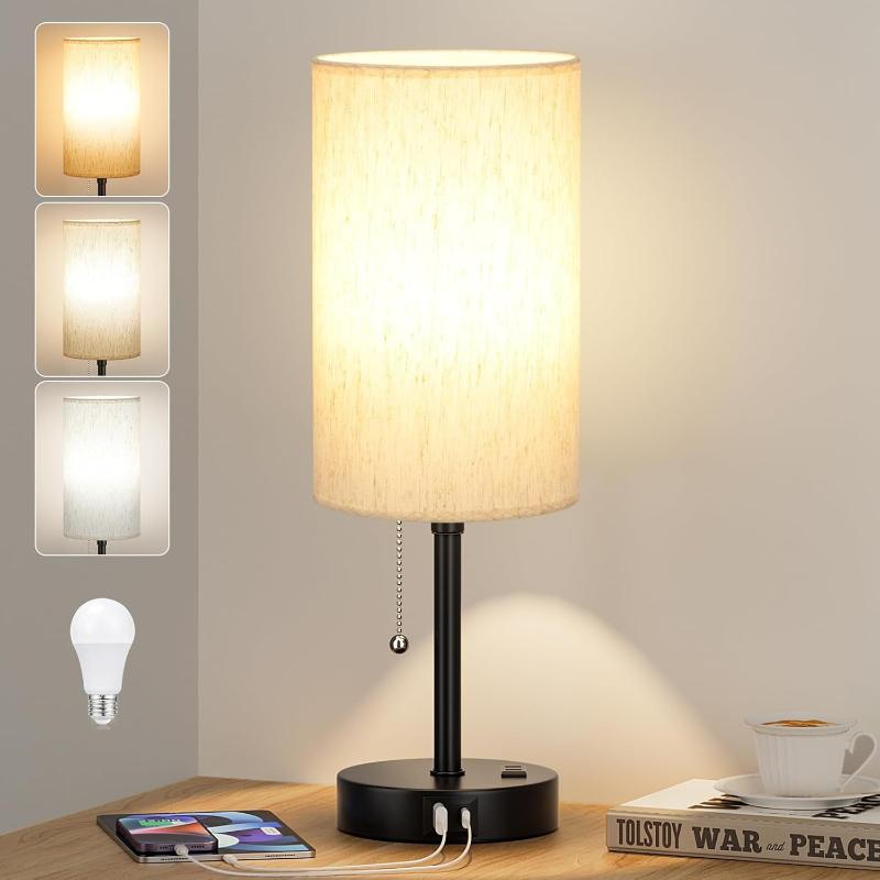 Avelena | Kleine Tischlampe Für Schlafzimmer - Nachttischlampen