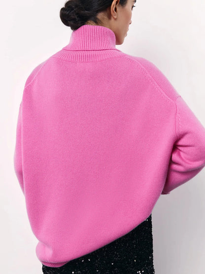 Avelena | Modischer, Weit Geschnittener Pullover für Frauen
