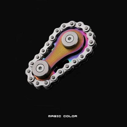 Avelena | Metall Edelstahl Kettenräder Fidget Spielzeug, für Kinder Teenager Erwachsene