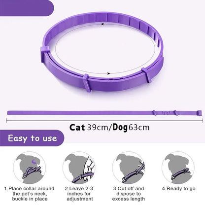 Avelena | Calmdog – Natürlicher Beruhigungshalsband für Hunde mit Pheromonen und ätherischen Ölen