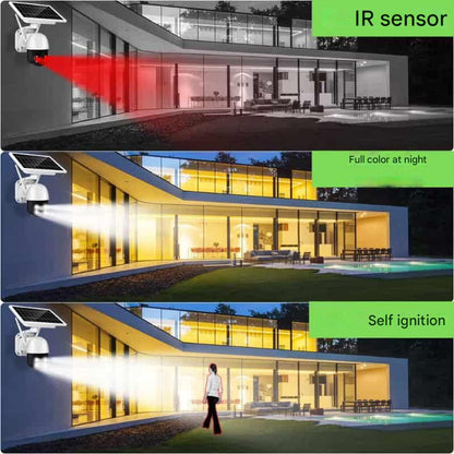 Avelena | DualGuard | 4K Sicherheitskamera mit Solarpanel