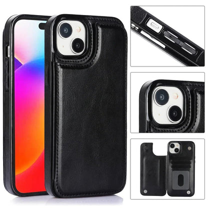 Avelena | CARDHOLD LEOHR – Elegante Smartphone-Hülle mit Kartenfächern