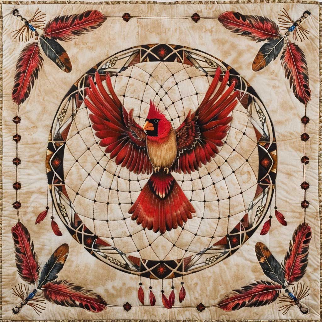 Avelena | Kardinal Native American Quilt