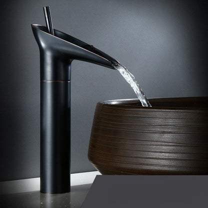 Avelena | CascadeFlow Luxe Wasserfall Becken Mischbatterie