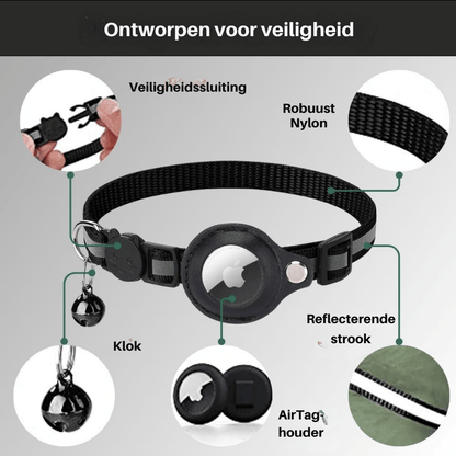 Avelena | CATSAFE TRACK – GPS-Tracker-Halsband für Sicherheit und Sichtbarkeit bei Katzen