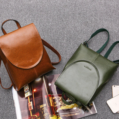 Avelena | Trendiger Leder Rucksack für Frauen - Stilvoll, Vielseitig & Nachhaltig
