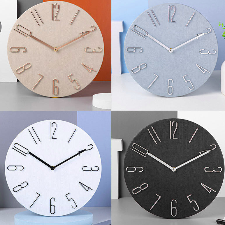 Avelena | Einfache Minimalistische Wanddekoration Uhr